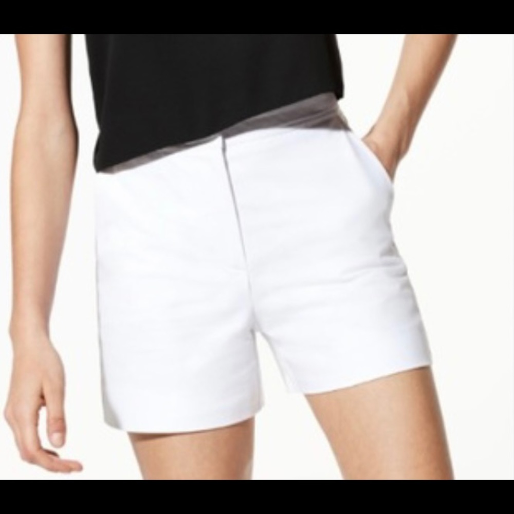 Cremieux Heritage Shorts Size 8 White NWT Classic Summer